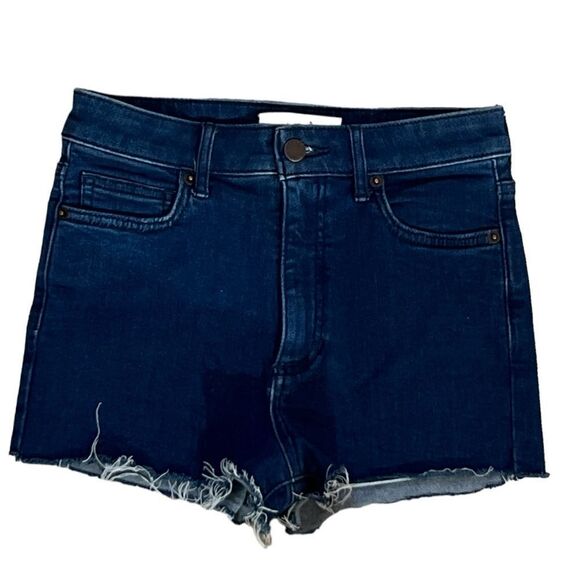 We The Free x Free People High & Tight Cut-Off Shorts Raw Hem - Picture 2 of 6